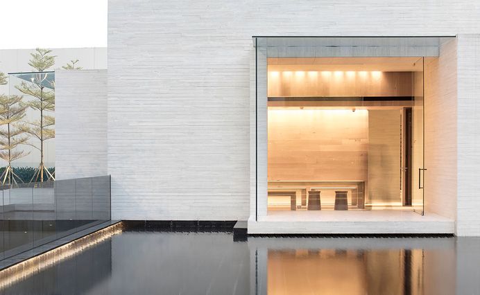 Sky Club House – Minimalissimo #minimal #minimalism #architecture #concrete #spa #wellness #design