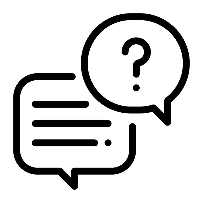 See more icon inspiration related to question, chat, talk, text, conversation, answer, commerce and shopping, communications, speech bubble and message on Flaticon.