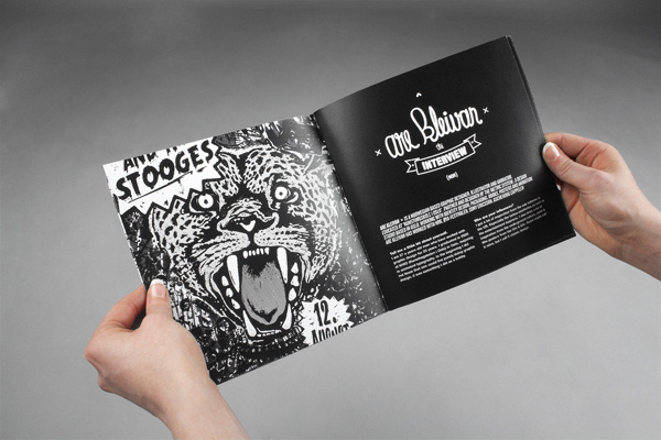 The Gig Poster Project on Behance #leopard #n #rock #print #gig #roll #poster #booklet