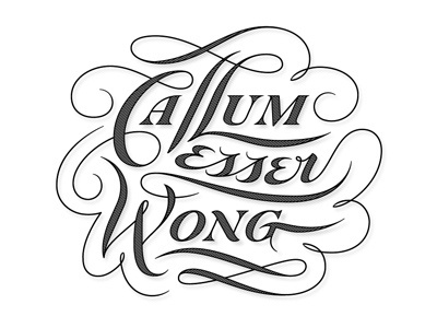 Dribbble - Enormous Champion v.2 by Friends of Type #type #lettering #script