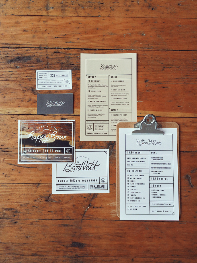The Bartlett – Karli Ingersoll #graphic #identity #design #branding