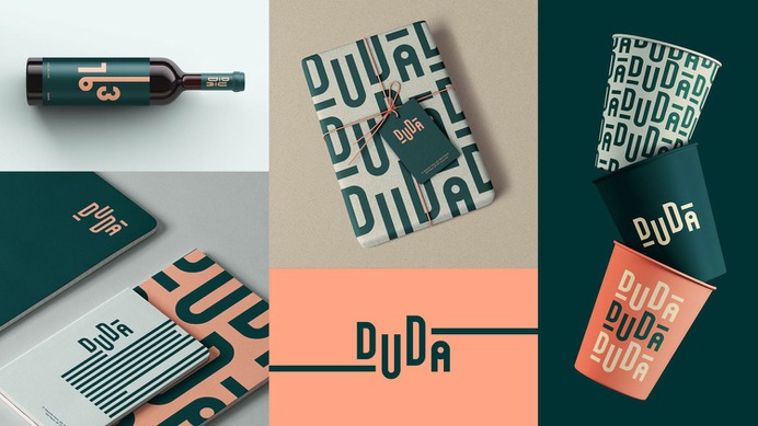 Duda - Mindsparkle Mag Gabriel M. Ramos designed this beautiful branding project for Duda – a restaurant inside of the Ibis Hotel. #logo #packaging #identity #branding #design #color #photography #graphic #design #gallery #blog #project #mindsparkle #mag #beautiful #portfolio #designer