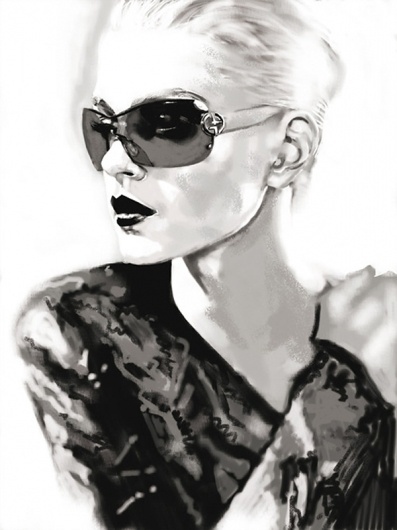 Design You Trust – Social design inspiration! #portrait #painting