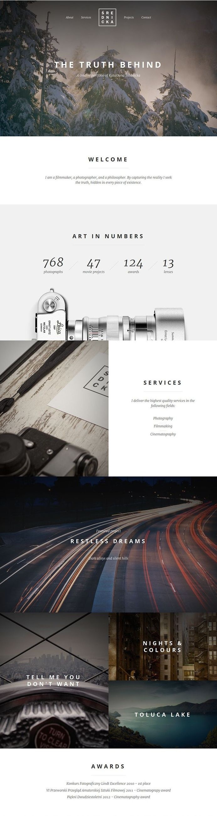 Art in numbers #website #leica #web #typography