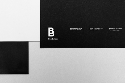 Born Builders | The Drop #branding #design #graphic #born #the #drop #identity #builders #logo