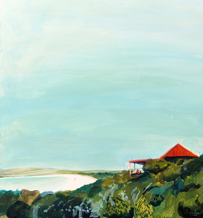Whimsical and Narrative Acrylic Paintings by Kirsten Sims
