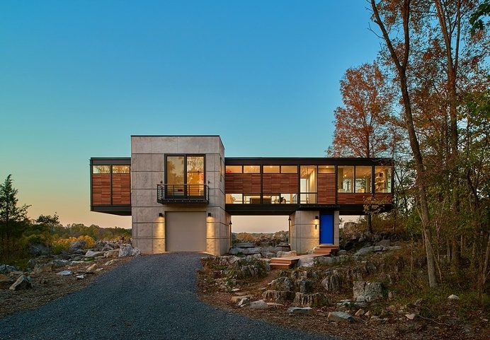 Hawks Nest is Perched on a Cliff That Overlooks the Potomac River