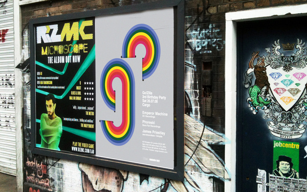 GO!ZILLA - CLUB NIGHT | POSTER #design #graphic #poster #typography