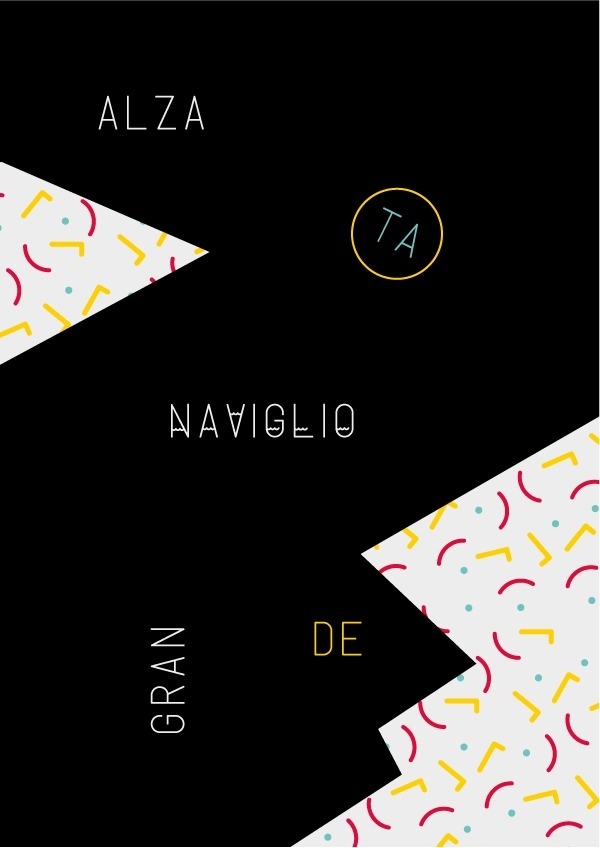 Milano Typeface Marco Oggian #ypeface #poster #helvetica #ont #ypo