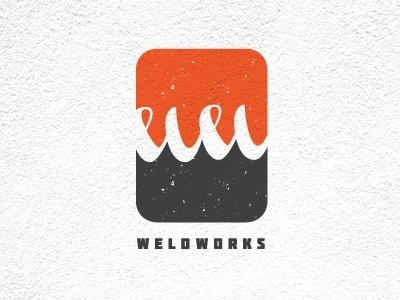 Dribbble - Weld Works by Shannon Hatch #branding #design #weldworks #identity #logo