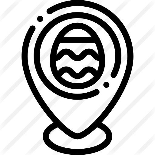 See more icon inspiration related to maps and location, cultures, easter egg, map pointer, map point, map location, placeholder, easter, pin, interface, signs and location on Flaticon.