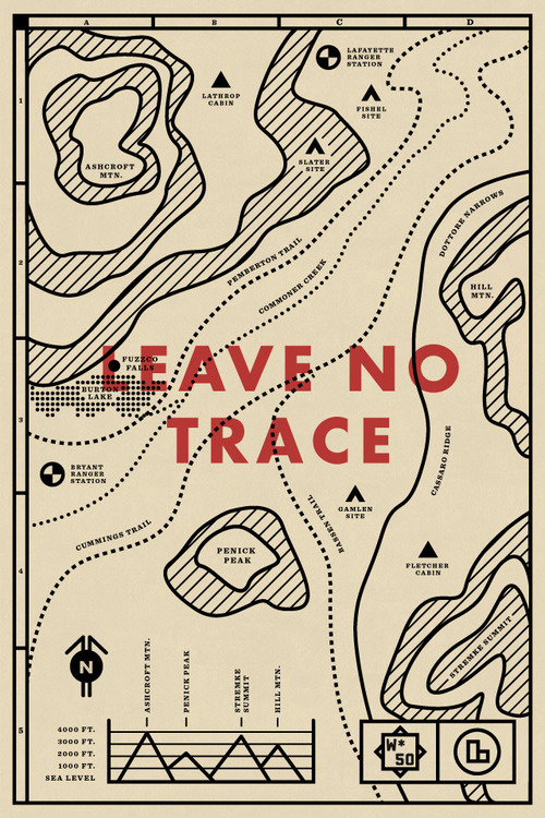 No. 50 / Travis Ladue #design #illustration #maps #cartography #line drawing