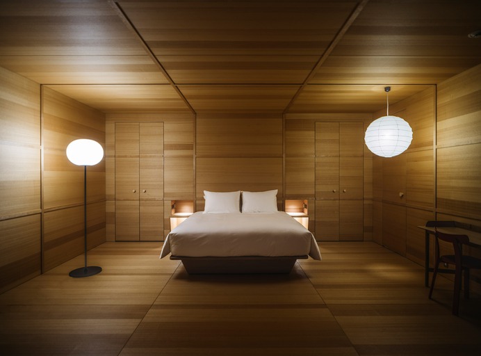 Jasper Morrison hotel room