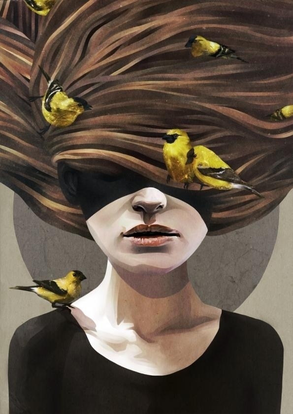 Illustrations by Ruben Ireland | Cuded #ireland #illustrations #ruben