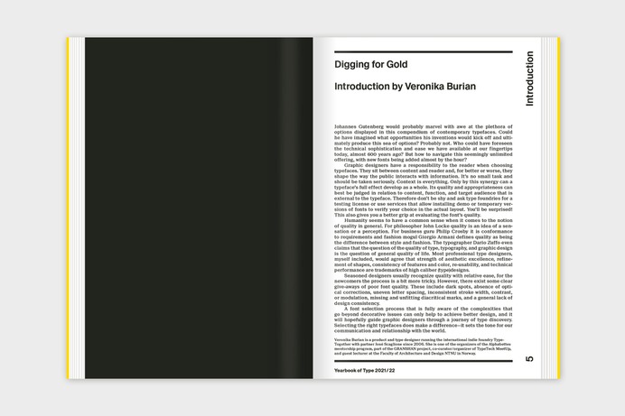 Yearbook of Type 2021/22