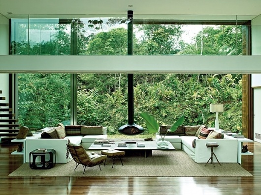 Jungle living - Le case - Camera con vista - AT Casa #interior