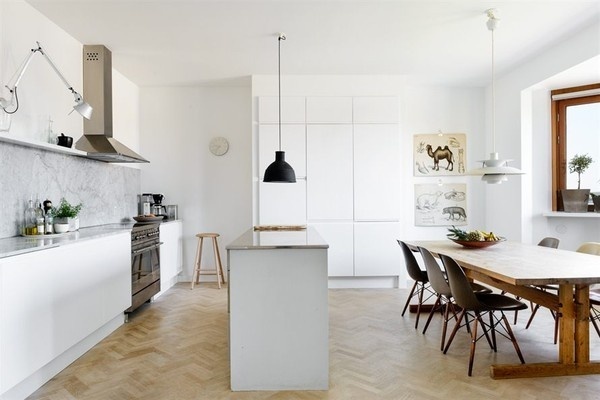 Airy apartment designed by Emma Persson Lagerberg #interior