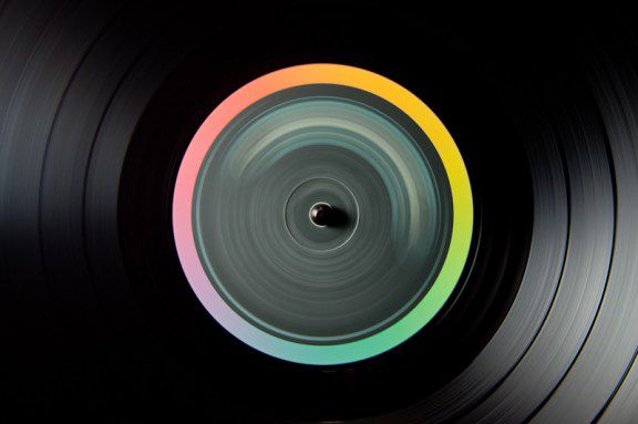Grandpa's Records, Photographed by Paul Octavious