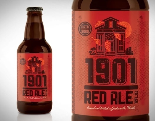 Graphic-ExchanGE - a selection of graphic projects #packaging #beer #ale #red