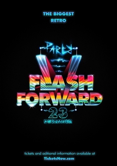 Type Treatments & Typography on the Behance Network #design #graphic #retro #poster #dark