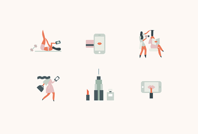 Beautified by Lotta Nieminem #icons #ilustrations