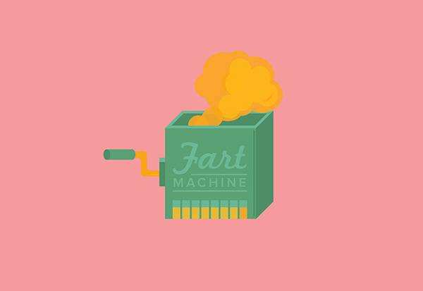 Fart Machine - Reinold Lim #illustration
