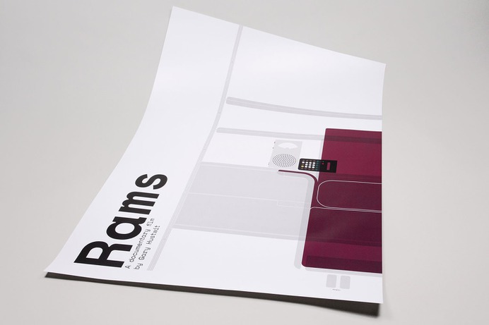 Rams Promotional Materials - Mindsparkle Mag Studio. Build designed this project: a series of promotional materials to celebrate the documentary film of the legendary industrial designer Dieter Rams. #logo #packaging #identity #branding #design #color #photography #graphic #design #gallery #blog #project #mindsparkle #mag #beautiful #portfolio #designer