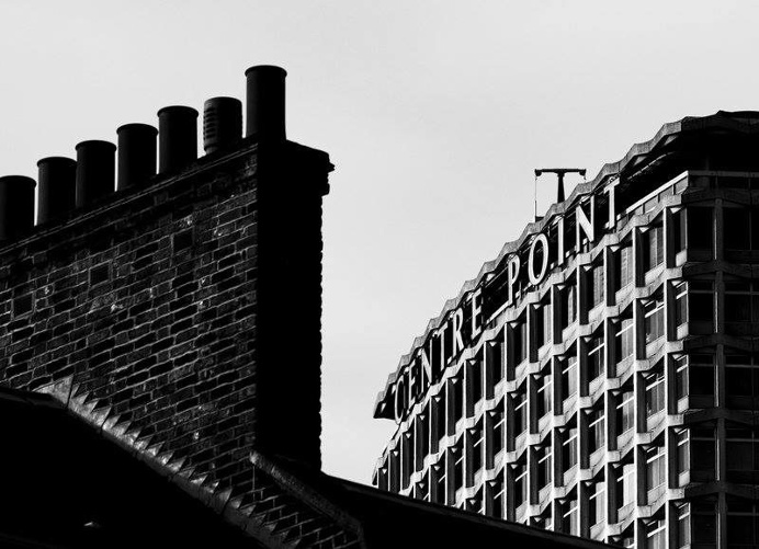 Black and White Urban Scenes by Charles Brabin