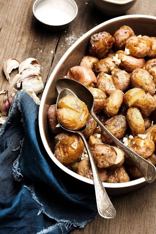 Punched potatoes #potato