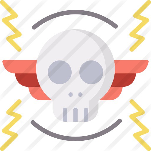 See more icon inspiration related to festival, rock and roll, miscellaneous, heavy metal, wings, concert, entertainment, tattoo, skull, gestures and rock on Flaticon.