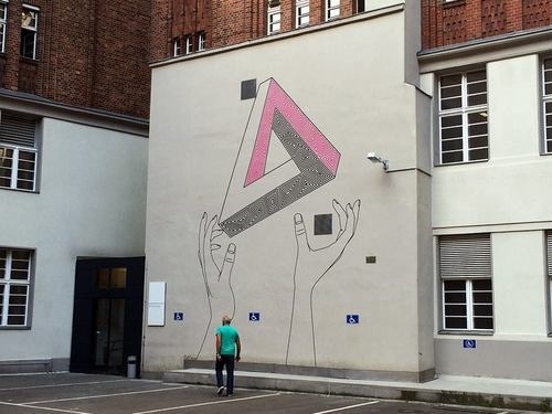 Facebook #tape #mural #graffiti #design #illustration #art #berlin
