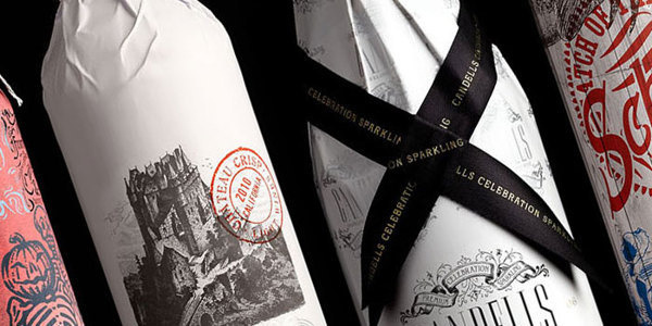 Bottle Sleeves for Safeway on the Behance Network #pack #paper #wine #bottle