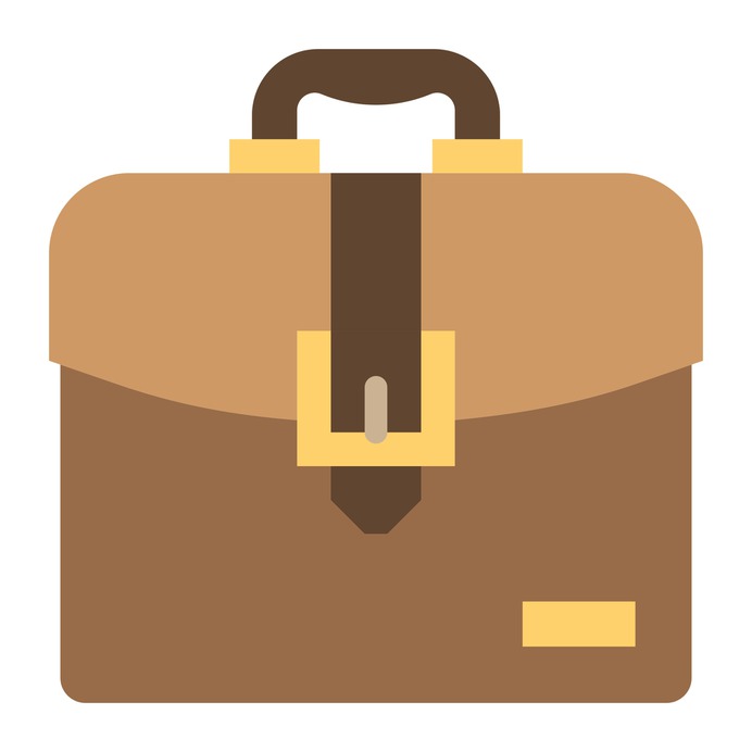 See more icon inspiration related to bag, portfolio, briefcase, business and suitcase on Flaticon.