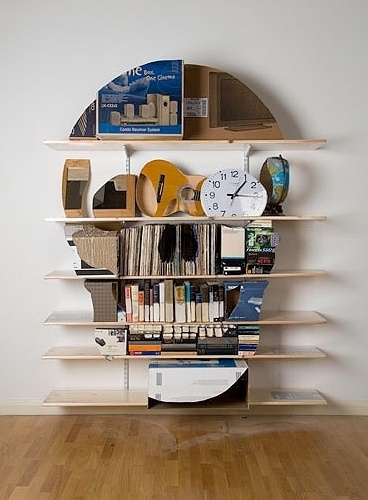 Skull Bookshelf Sculptures #skull #bookshelf