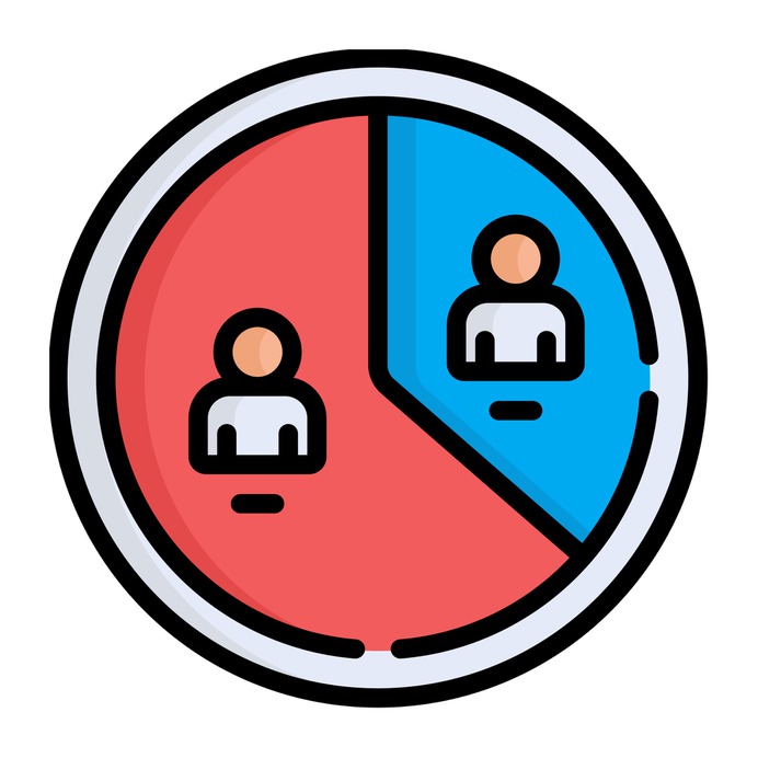 See more icon inspiration related to business and finance, elections, stats, graphical, pie chart, marketing, statistics and people on Flaticon.