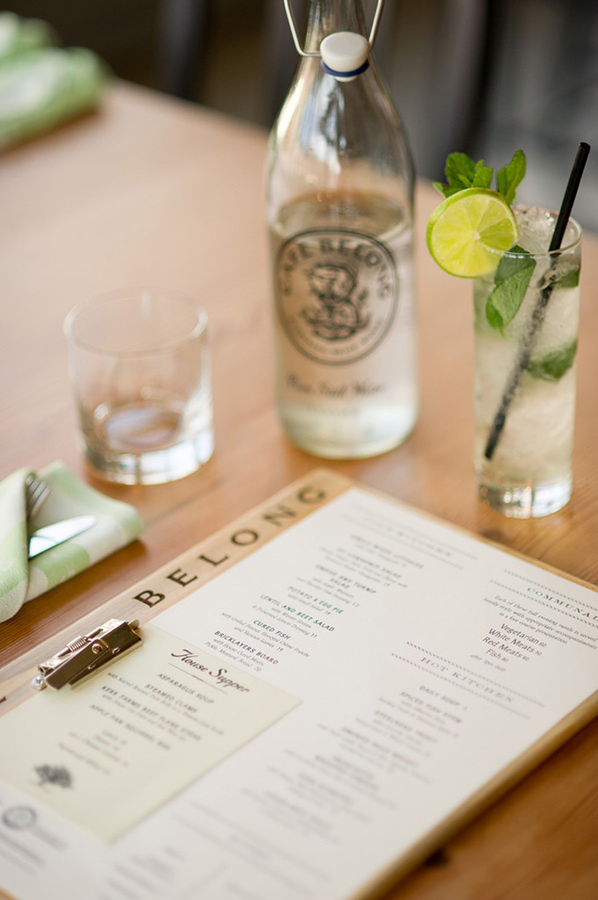 Cafe Belong #menu #design