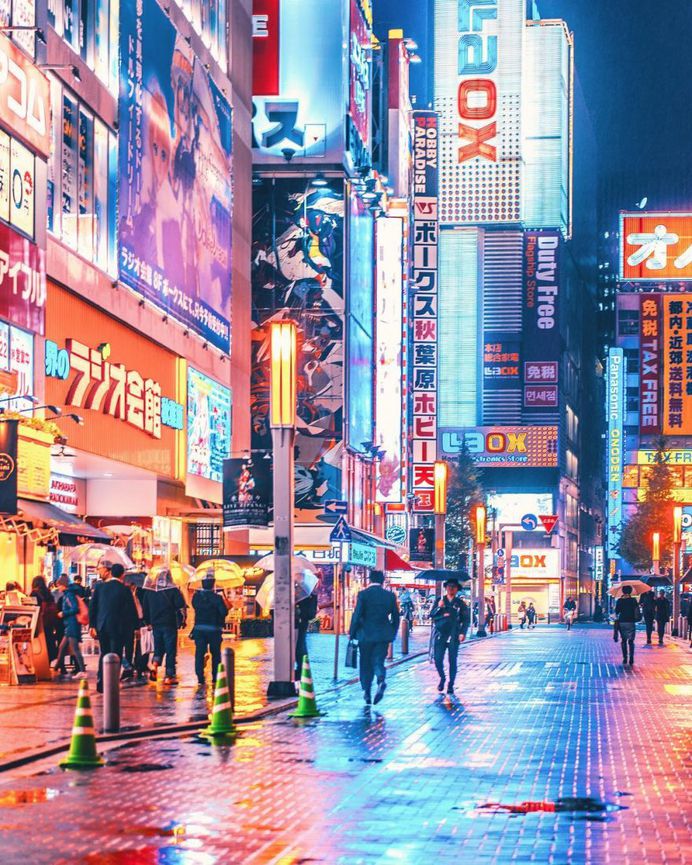 Colorful and Dazzling Nighttime Instagrams of Japan by Naohiro Yako