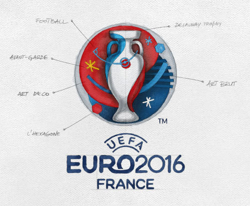 Euro 2016 logo #euro #2016