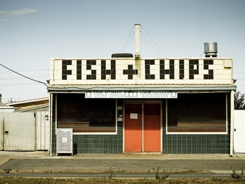 Fish + Chips #sign #tile