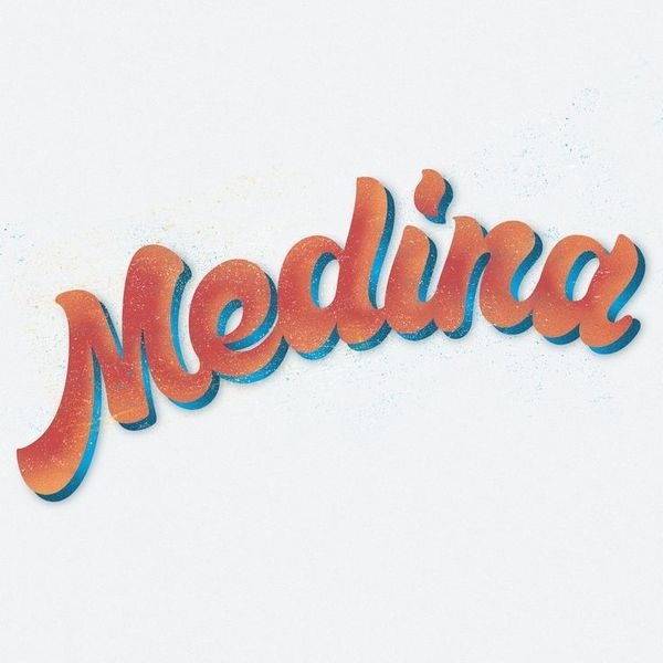 My Second Name, Medina #calligraphy #lettering #script #funk #typography