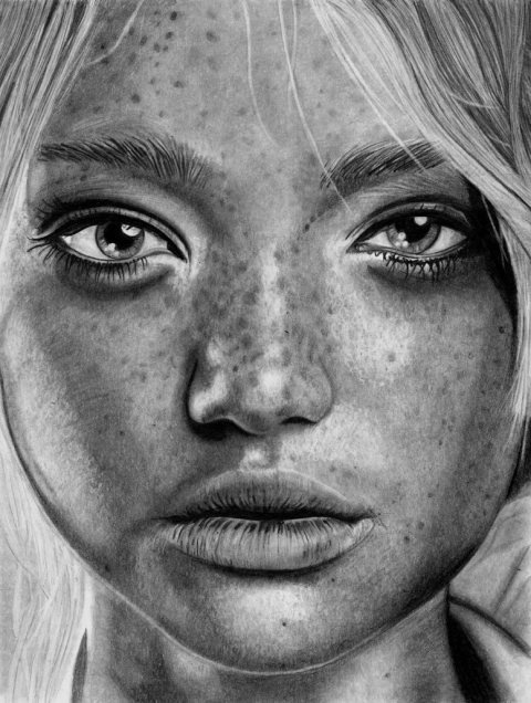 Paul Shanghai | PICDIT #white #black #portrait #art #drawing