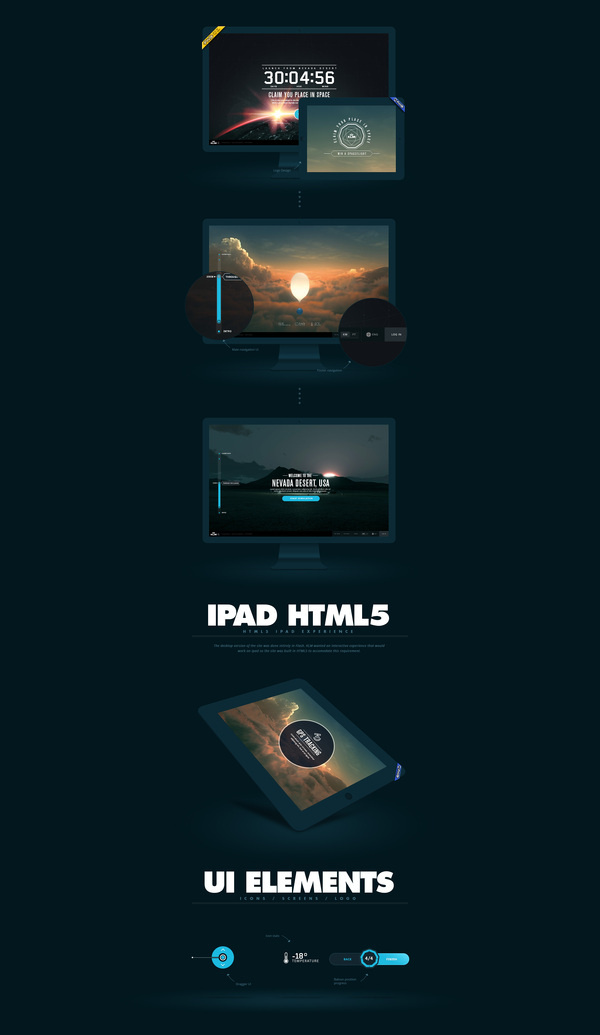 KLM SPACE vai designembraced.com #website #ipad #portfolio #ui