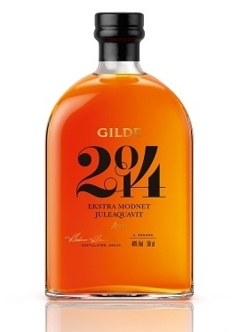 Gilde Juleaquavit 2014 #packaging #akvavit #bottle