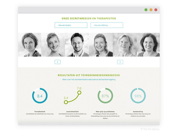 Website voor het Helen Dowling Instituut | design by The Ad Agency, www.theadagency.nl | #website #theadagency #webdesign #webdevelopment