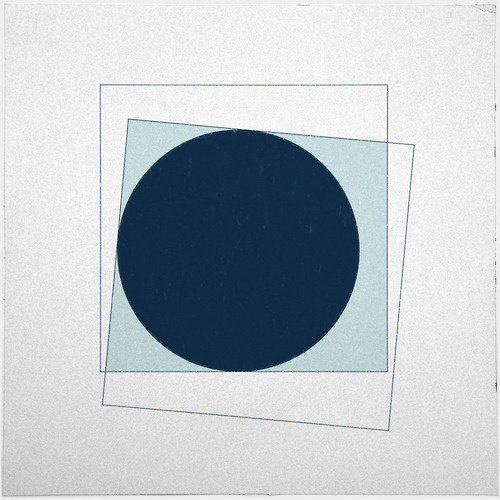 #368 New moon  A new minimal geometric composition each day