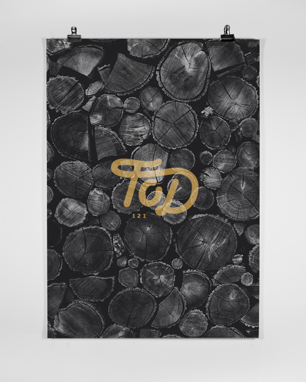Taste of Deer, Elia Pirazzo #design #graphic #wood #elia #poster #pirazzo
