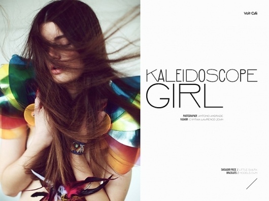 Kaleidoscope Girl lost in her world of Chloe,Stella McCartney,Nathan Jenden with accessories by Little Shilpa | Volt Café | by Volt Magazin