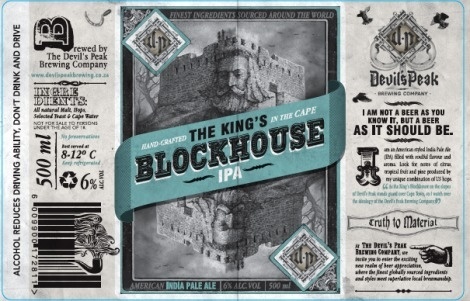Devil's Peak Brewing Company #packaging #beer #label #bottle