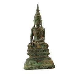 Bronze of Buddha Shakyamuni. THAILAND, probably 19th century. Century