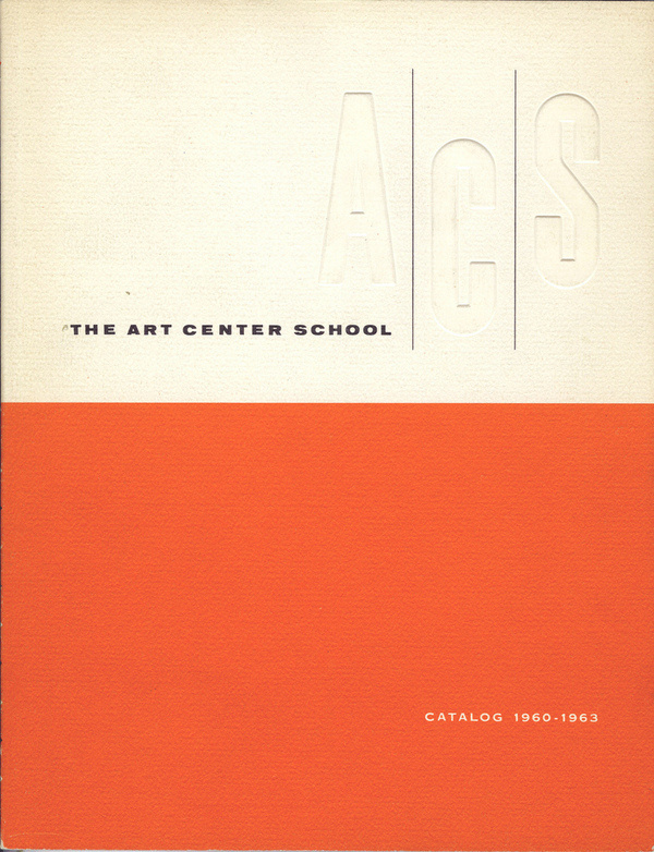 The Art Center School Catalog 1960-1963 #center #vintage #art #catalog